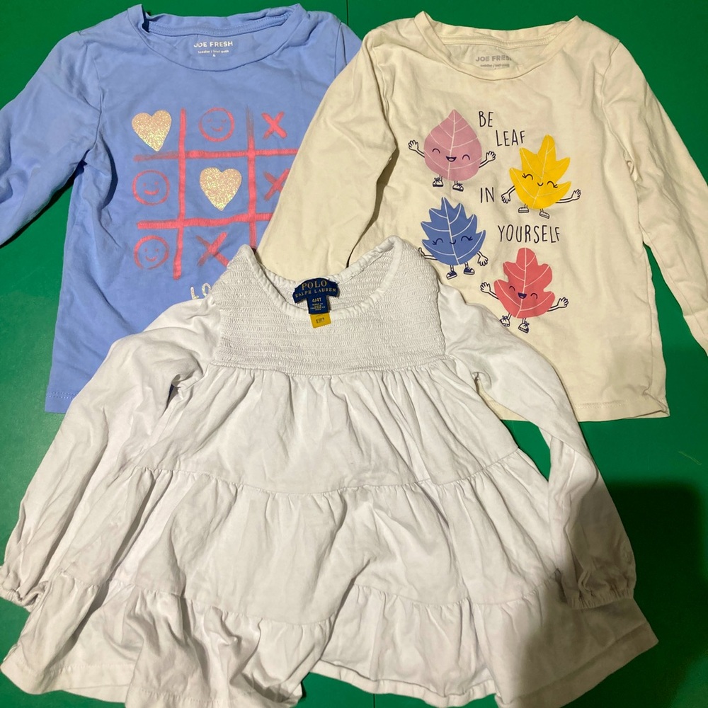 4T fall shirts